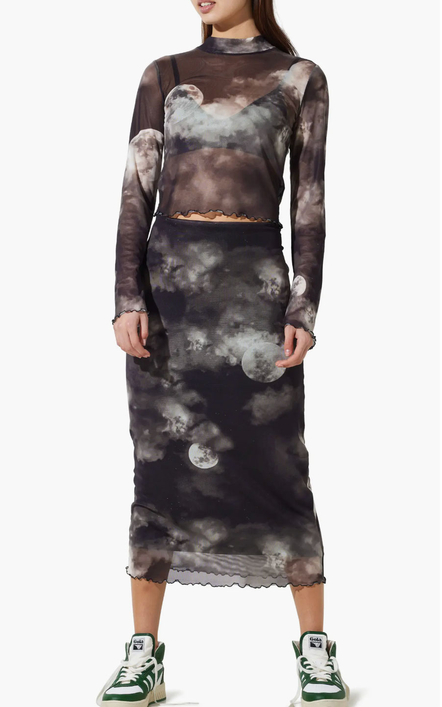 Abstract trend- led fashion textile print design by GM Print Design