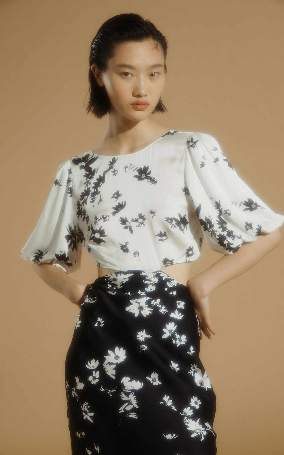 Floral print trend- led fashion textile print design by GM Print Design